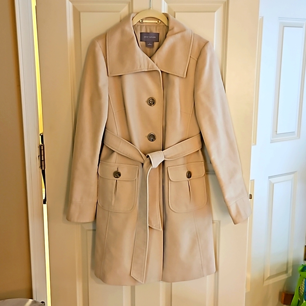 Ann Taylor Winter Trench Coat